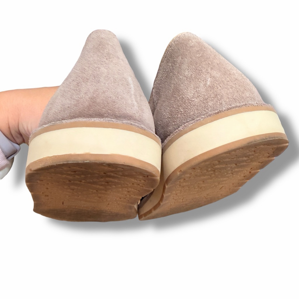Zodiac Suede Slip On Loafers Womens US 9 Gray Casual Comfort Flats - Picture 8 of 14